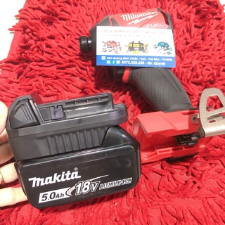 Đế chuyển từ pin makita qua máy milwaukee