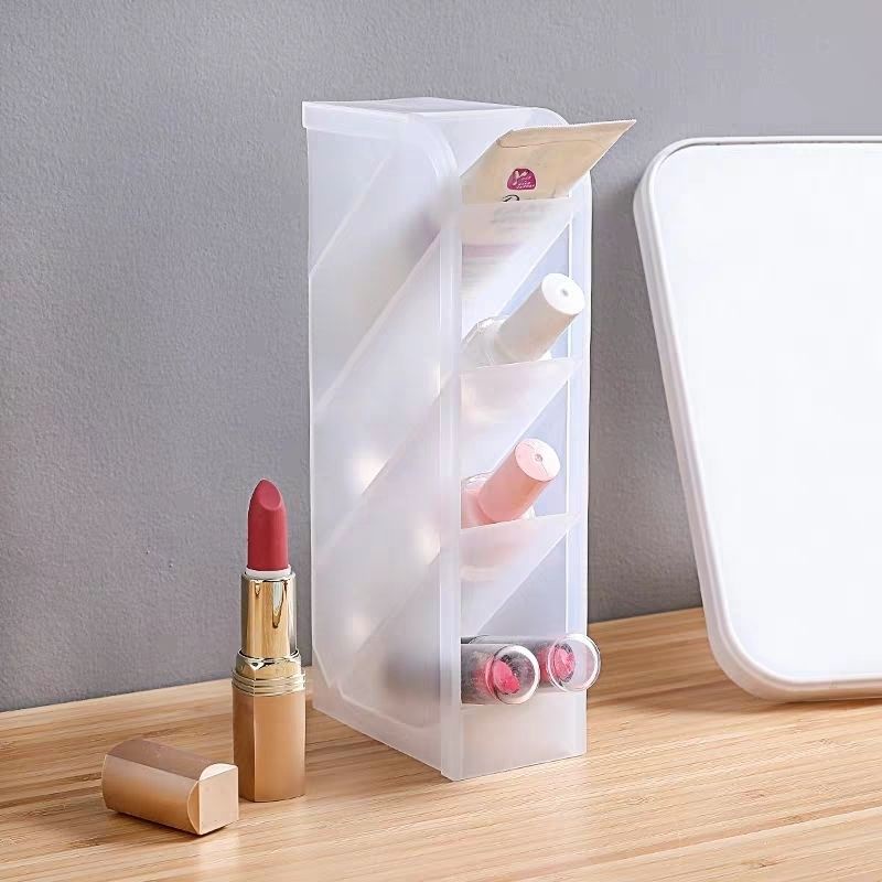 Kệ đựng bút 4 tầng loại đẹp decor bàn học siêu xinh - B14 màu