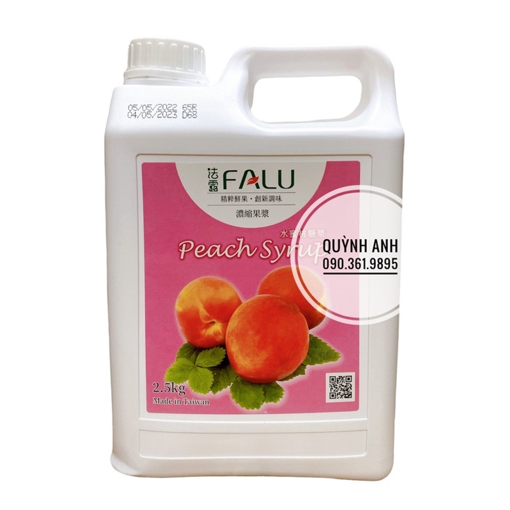 SYRUP FALU ĐÀI LOAN ĐÀO 2.5KG