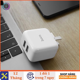 Củ sạc Nhanh Fast Charging -2 Cổng USB 2A Hoco C54 -BH 12 tháng