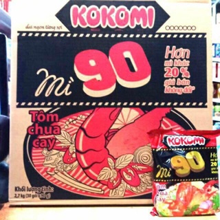 Thùng mì kokomi 90 dai dai (30gói/1thùng)