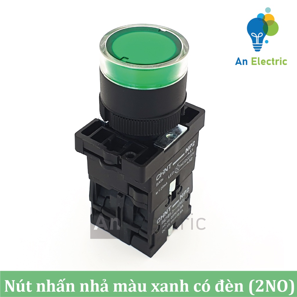 Nút nhấn nhả có đèn báo NP2-EW CHINT