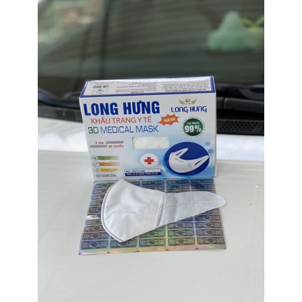 Combo 2hộp Khẩu trang số 1 Việt Nam khá.ng khuẩn cao Kangbi- Long Hưng