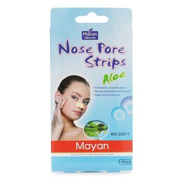 LỘT MỤN CÁM LÔ HỘI - MAYAN NOSE PORE STRIPS ALOE