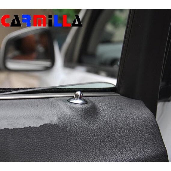 Bộ 8 nút gài cửa bằng crom cho xe hơi Chevrolet Chevy Trax 2014 2015 2016