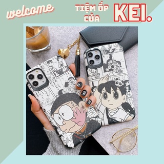 [SALE] Ốp lưng da đôi dễ thương Nobita và Shizuka dành cho nhiều dòng máy của Iphone/samsung/oppo/realme/vivo/xiaomi