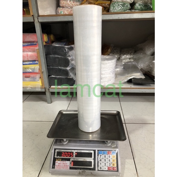 Màng co khổ 50cm, 3kg- Màng PE bọc hàng hoá, màng quấn Pallet…