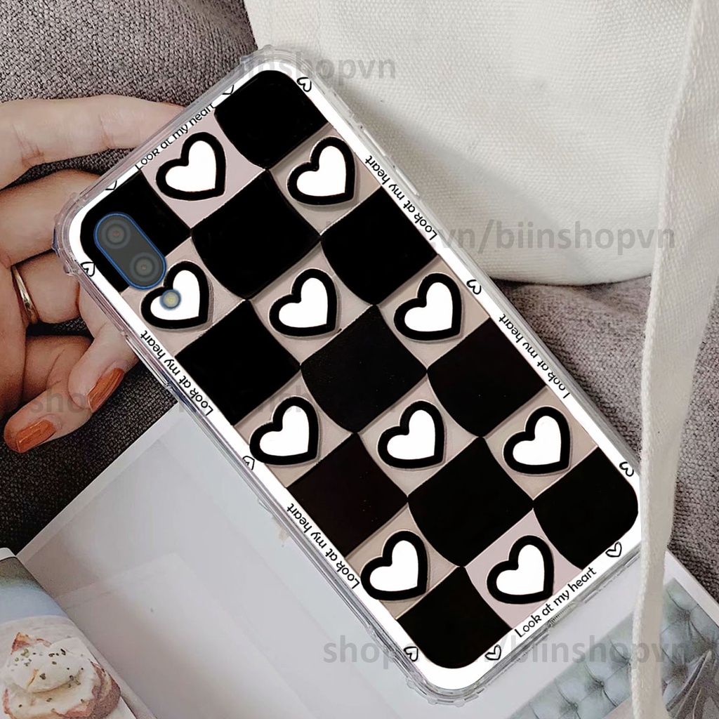 Ốp Vsmart Star caro trái tim nhiều màu sắc, đầy cá tính, khẳng định phong cách