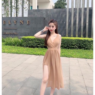 Đầm Maxi Xẻ Tà