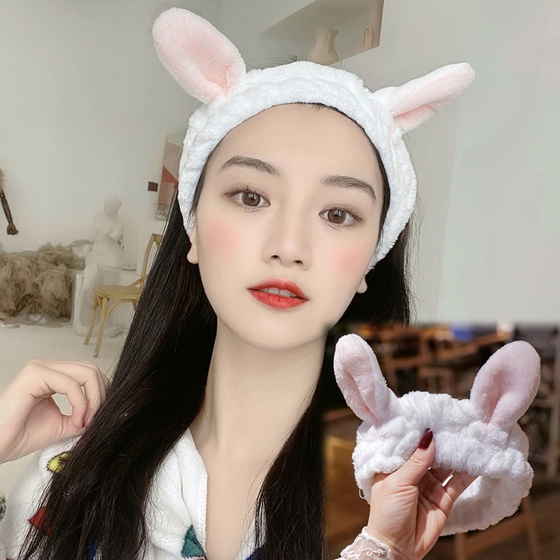 Băng đô rửa mặt co giãn bản rộng chống trượt cute dễ thương phong cách Hàn Quốc cho nữ LIZAMO BD77
