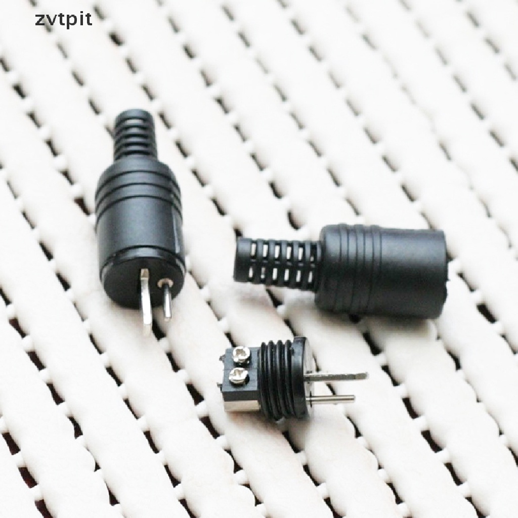 [ZVPT] 2 pin DIN Plug Speaker and HiFi Connector Screw Terminals [2 Pack]  DSF