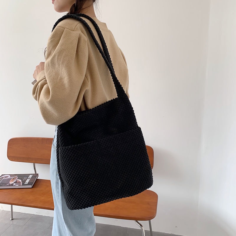 Túi tote đeo vai ENVIROSAX bằng vải dệt thời trang thu đông cho nữ