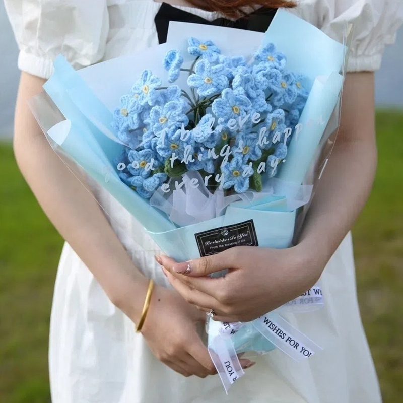 Bó Hoa Nhân Tạo Được Làm Thủ Công Dùng Làm Quà Tặng Cho Bạn Gái / Ngày Nhà Giáo