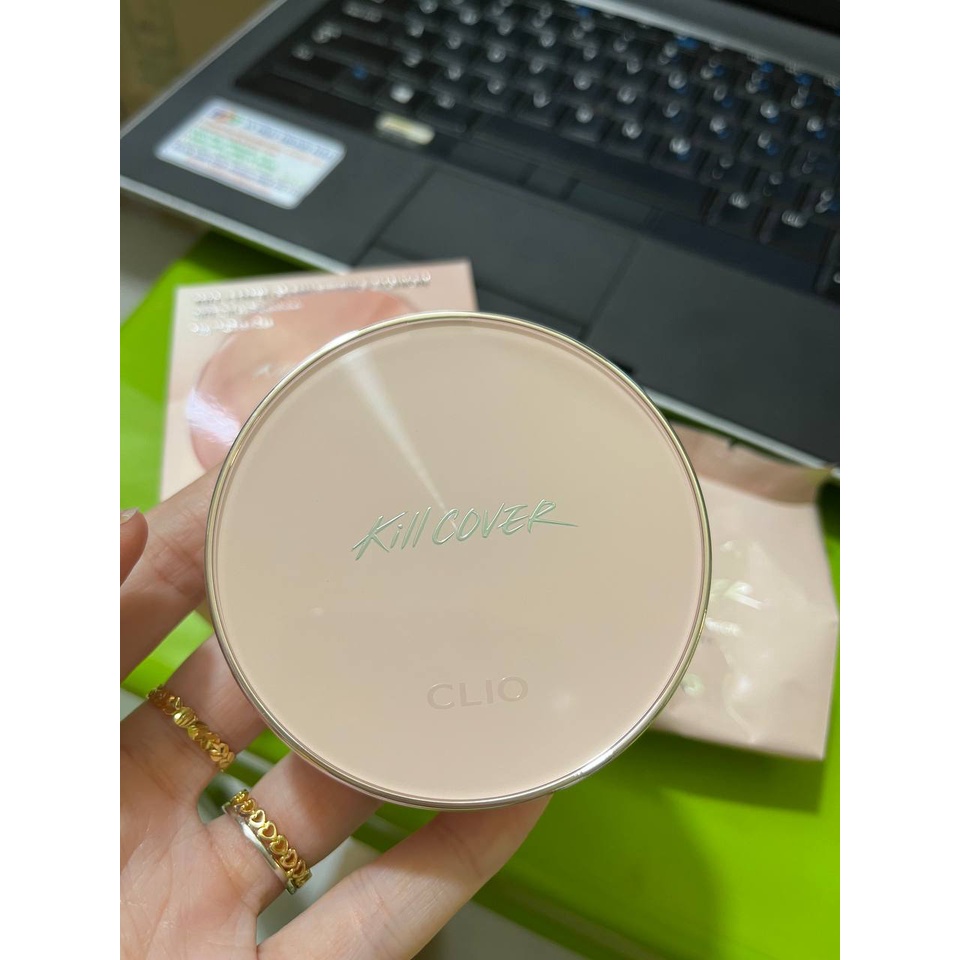 Phấn nước Clio Kill Cover Glow Cushion SPF 50 tặng kèm lỗi