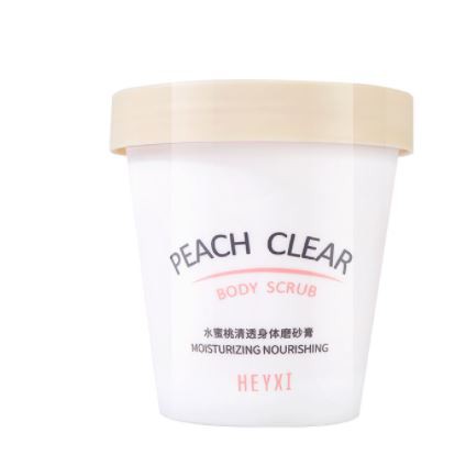 Tẩy da chết HEYXI Đào toàn thân Peach Clear Body Scrub Moisturizing Nourishing