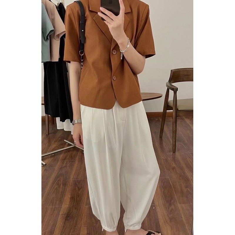 Blazer cộc tay