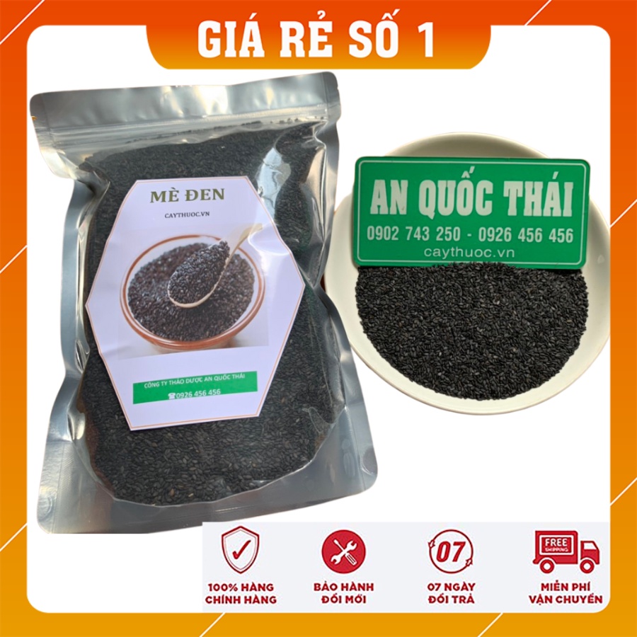 500g Hạt Mè Đen, Vừng Đen, Mè Đen Sống Nguyên Chất Hữu Cơ [THƠM, SẠCH], Làm Sữa Mè Đen, Bánh Kẹo, Nguyên Liệu Nấu Ăn