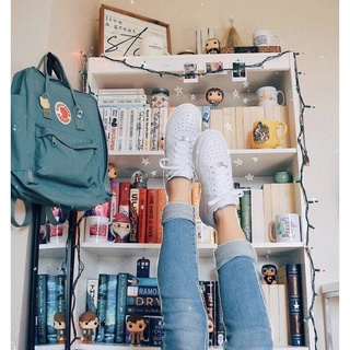  Balo Kanken Xanh Đi Học Có Chống Nước Đựng Vừa Laptop 15.6 inch 