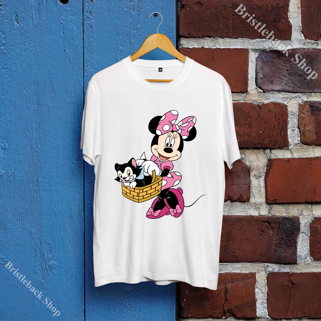 Áo Thun Chuột Minnie trẻ em Cotton dễ thương cực chất cute ngắn tay R43MNN004