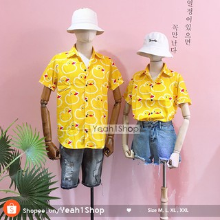 [Yeah1Shop]- Áo sơmi vịt vàng (M, L, XL) - SMTC