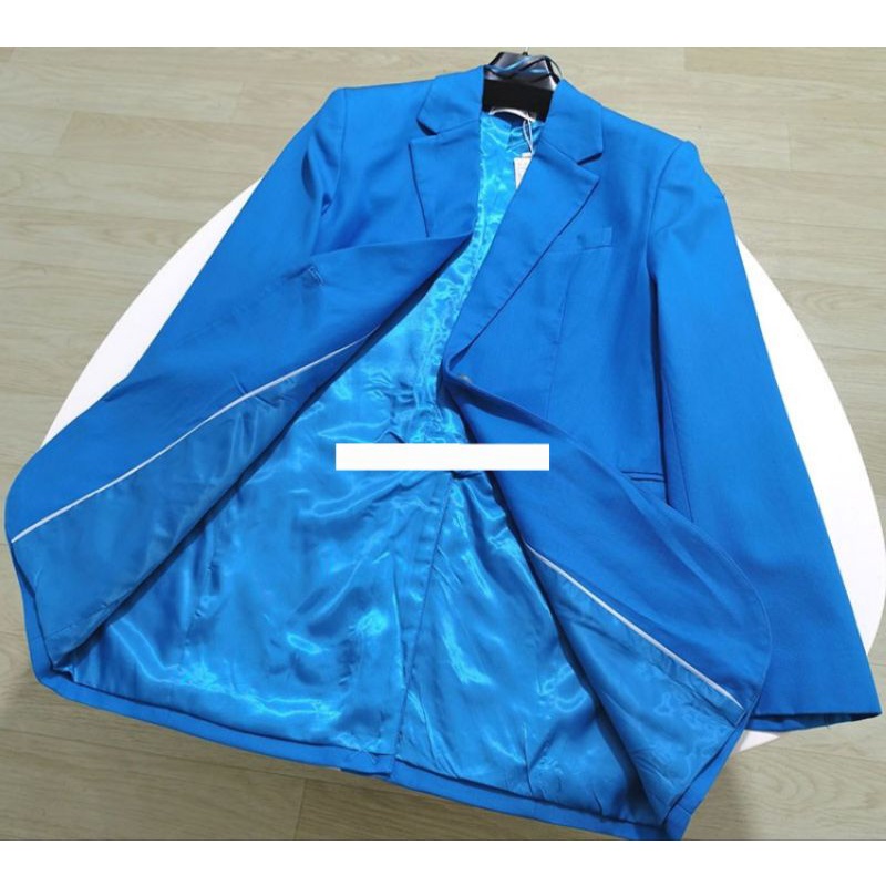 Áo blazer oversize xanh dương MNG