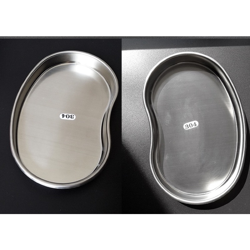 Khay inox hạt đậu dùng trong y tế, spa