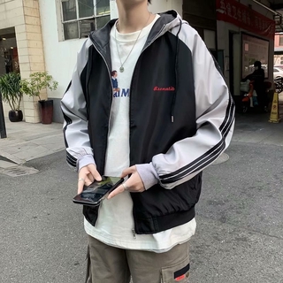 Áo Hoodie Dáng Rộng Cá Tính Theo Phong Cách Hàn Quốc 2020 Dành Cho Nam