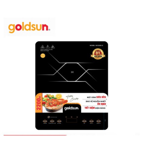 Bếp điện từ đơn Goldsun GIC3200-D Bảo hành 12 tháng