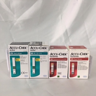 Que thử đường huyết Accu-Chek Active và Performa