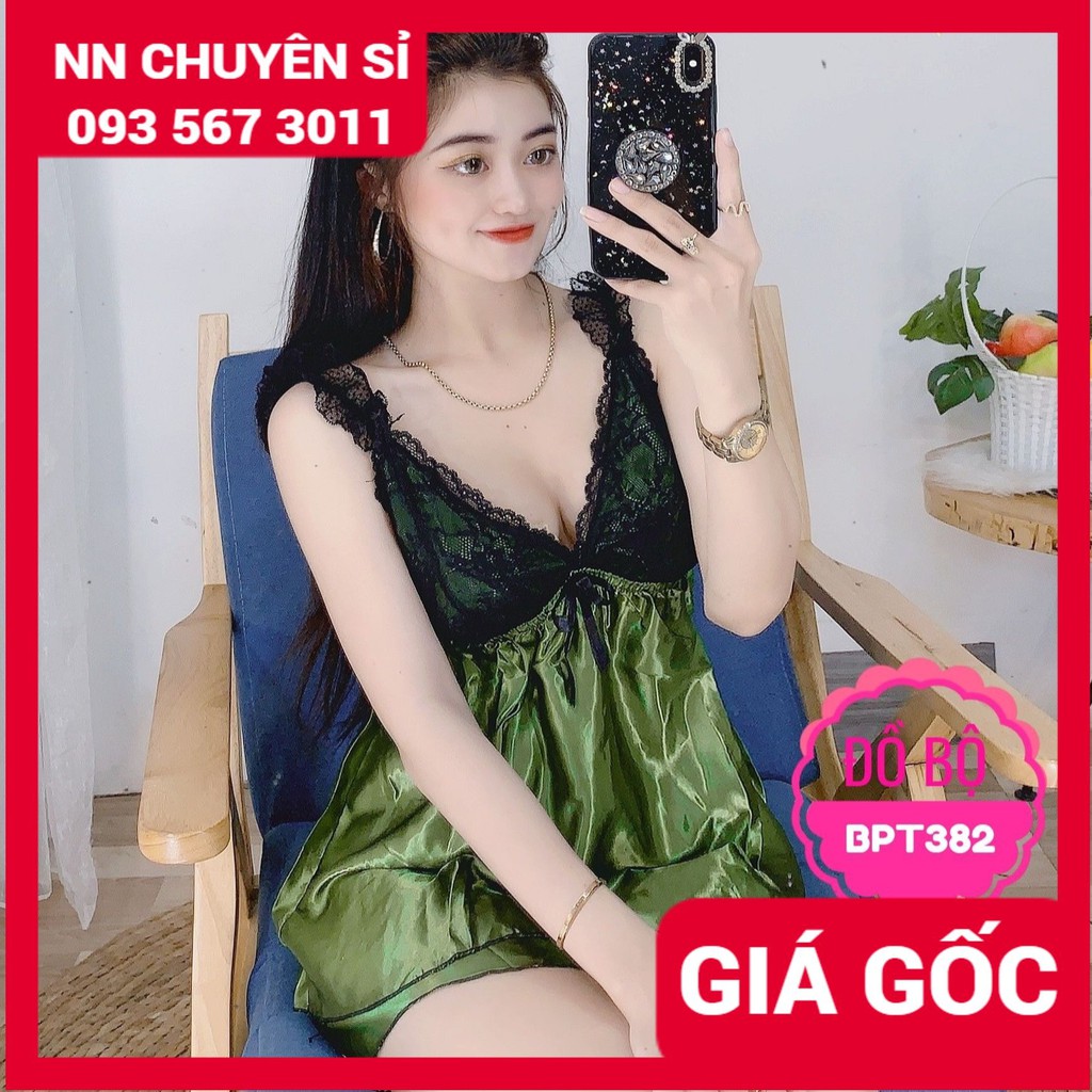 ĐỒ BỘ NGỦ ĐÙI PHỐI REN ⚡ẢNH THẬT CHỤP TẠI SHOP⚡ ĐỒ BỘ PHI BÓNG ĐÙI BPT382 ⚡ BỘ NGỦ HAI DÂY ⚡ ĐỒ BỘ SEXY ⚡ ĐỒ BỘ PHỐI REN