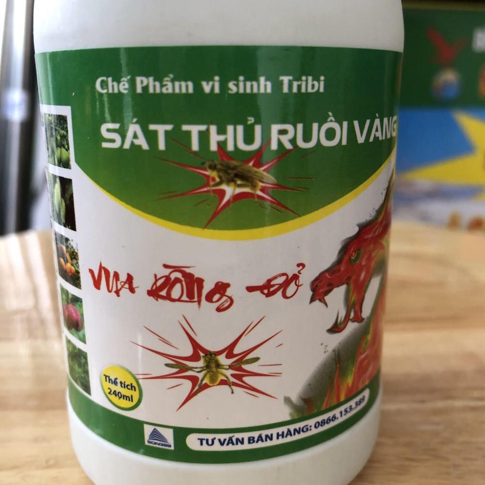 Chế phẩm vi sinh Sát thủ ruồi vàng đục quả