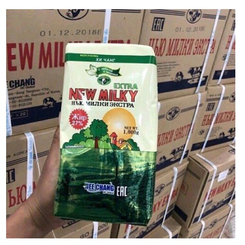[Hàng Chuẩn] Sữa béo Nga New Milky Extra 1kg, Sản phẩm dinh dưỡng cực tốt cho sức khỏe cả gia đình