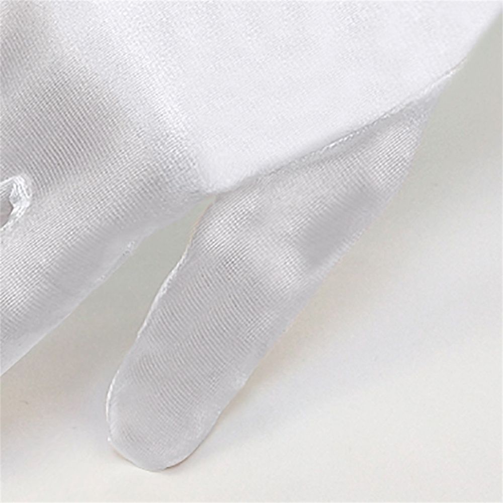 Găng Tay Satin Co Giãn Chống Nắng Kiểu Dáng Thanh Lịch Cho Nữ Trong Các Bữa Tiệc