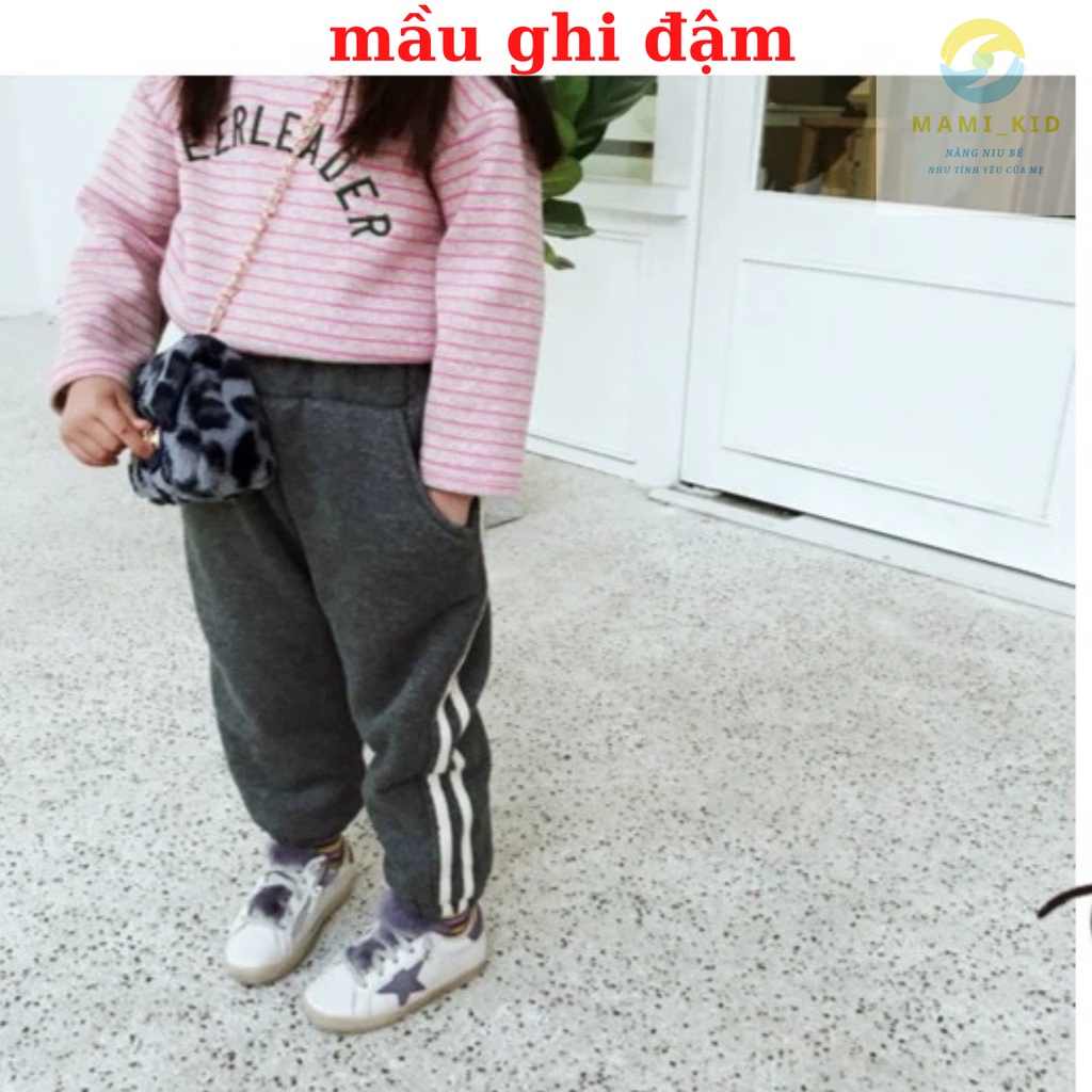 quần cho bé gái, bé trai LÓT LÔNG siêu ấm 10-40kg