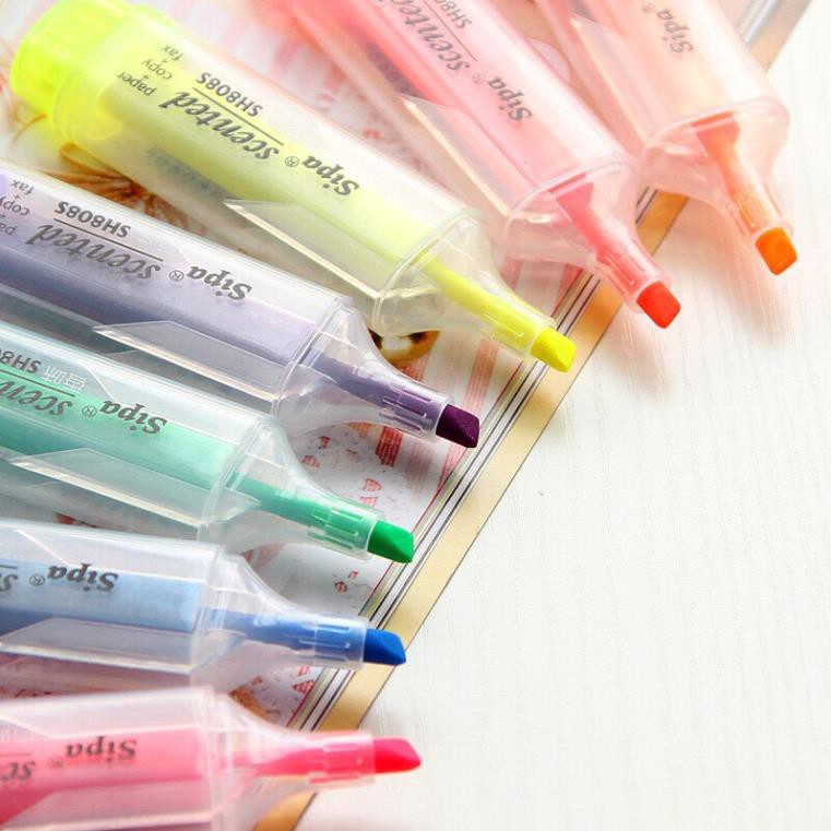 Bút đánh dấu - bút highlighter 7 màu dễ thương