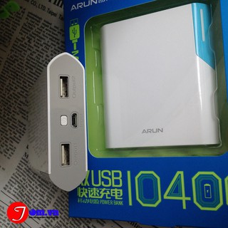 PIN DỰ PHÒNG ARUN 10.400MAH