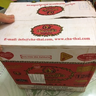 Thùng x12 Gói Trà Đỏ Mix Tea ChaTraMue Brand 400g