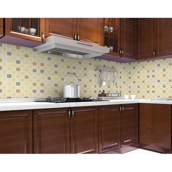 Decal tráng nhôm cách nhiệt ô vuông nhỏ (nhiều màu)