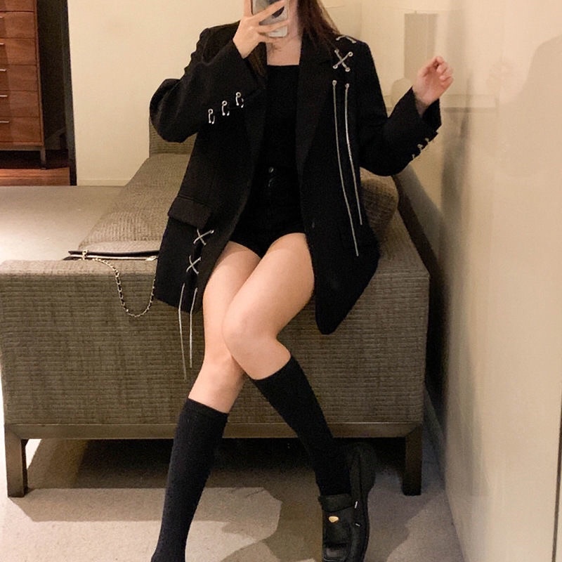 Áo Blazer nữ form xuông rộng phong cách hàn quốc mẫu mới đẹp mã TT01 | BigBuy360 - bigbuy360.vn