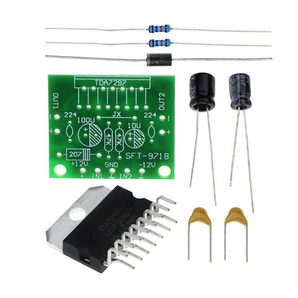Bảng Mạch Mã Hóa Âm Thanh Đôi Tda7297 Dc 12v 2.0 15w | BigBuy360 - bigbuy360.vn