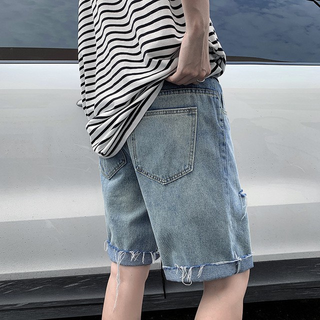 QUẦN SHORT JEAN RÁCH , quần đùi bò nam nữ , UNISEX NAM NỮ, hot trend 2022-2C STORE | BigBuy360 - bigbuy360.vn