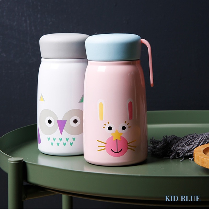 Bình Nước Giữ Nhiệt 360ml Thiết Kế Dễ Thương Sáng Tạo Dành Cho Học Sinh