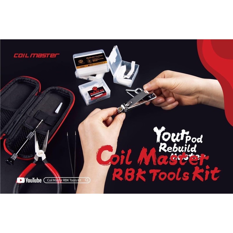 Hộp 10 lõi thay thế Re-Build Kit Coil Master Chính hãng