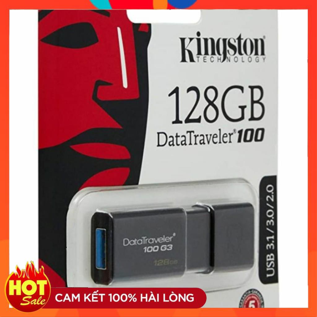 [Chính hãng]USB Kingston DT100G3 16GB 32GB 64GB nắp trượt tốc độ upto 100MB/s chuẩn chính hãng phân phối | WebRaoVat - webraovat.net.vn