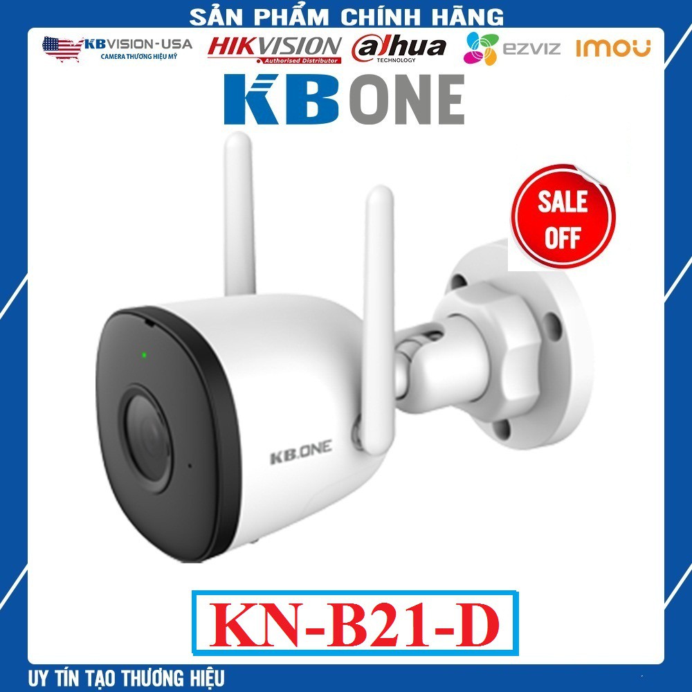 Kbone KN B21  - Cảnh Báo Trộm Thông Minh - Camera IP Wifi Kbone KN B21 1080p Chính Hãng Giá Rẻ - GIÁ SỈ TPHCM 2022