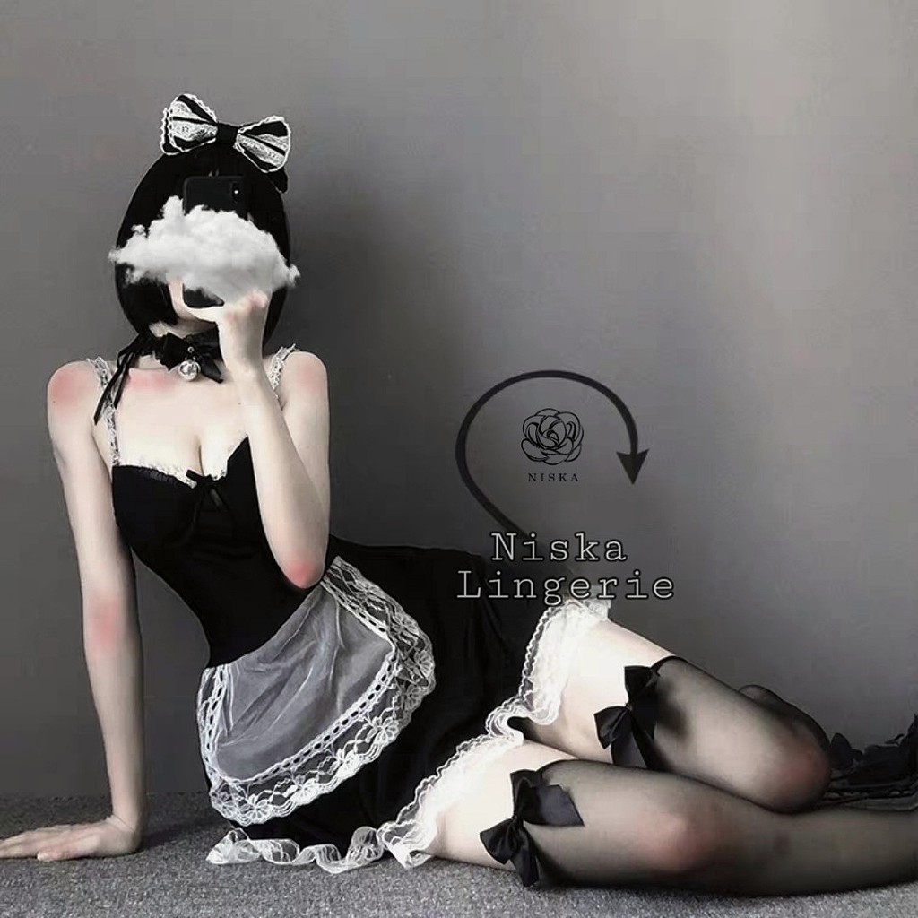 Bộ cosplay hầu gái - Mã C124 | BigBuy360 - bigbuy360.vn