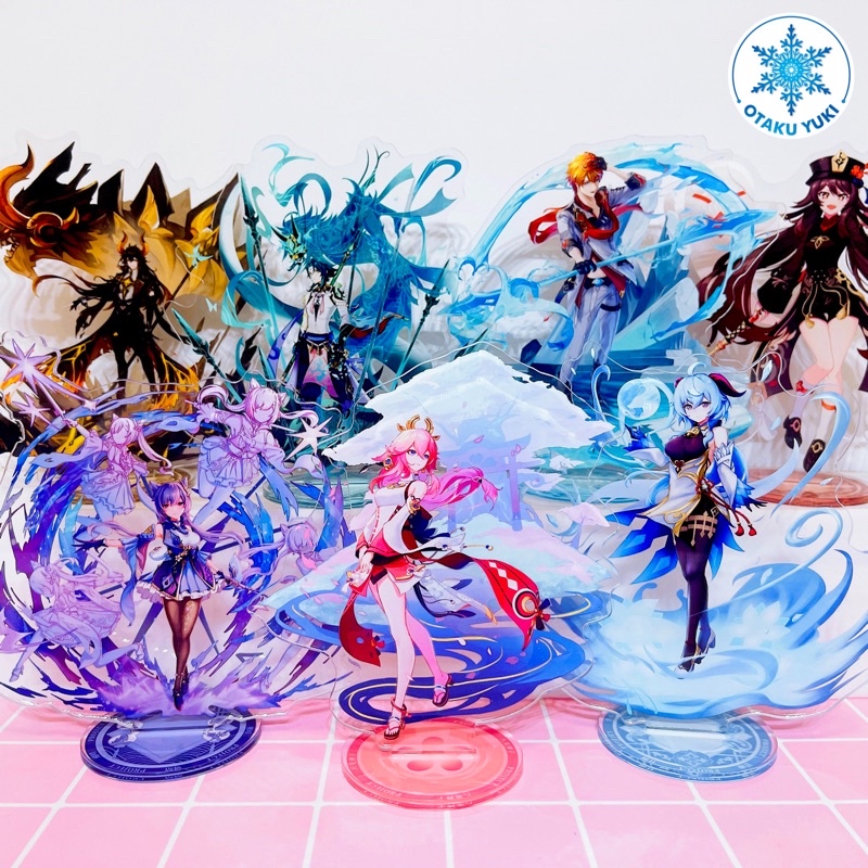 Tượng Mica Standee Game Genshin Impact (Loại 3)