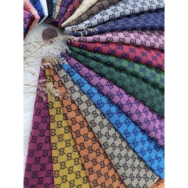 Vải bố GUCCI đủ màu