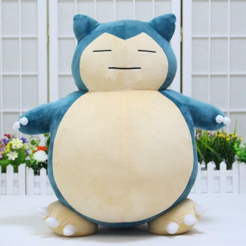 Thú Nhồi Bông Hình Pokemon Snorlaxie Cỡ Lớn 30cm/12" Trang Trí Nhà Cửa