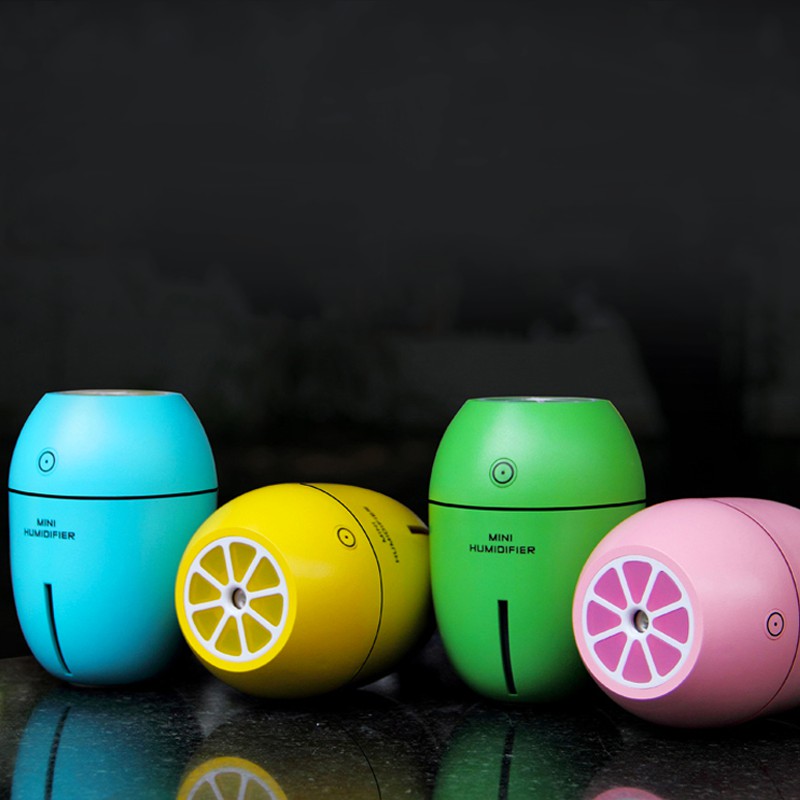 Máy phun sương mini tinh dầu quả chanh kiêm đèn ngủ Lemon Humidifier